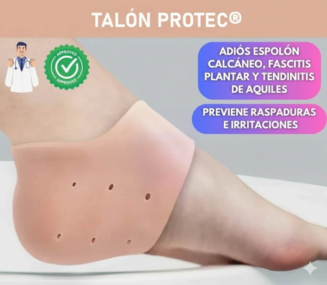 Talón Protec® Protector de Talón y pies Alivia el dolor y protege tus pies al caminar total comodidad