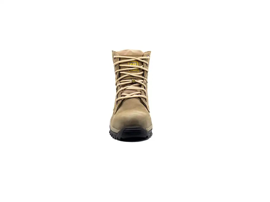 Bota Caterpillar® Beige 100% cuero con puntera importada Ref. 016