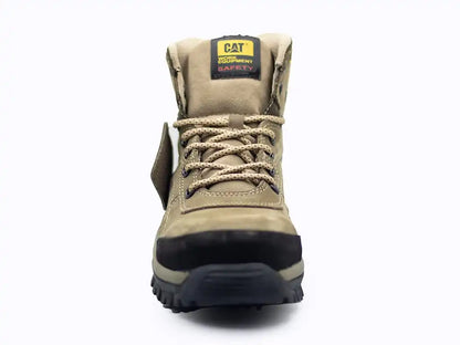 Bota Caterpillar® Beige 100% cuero importada con puntera Ref. 1333