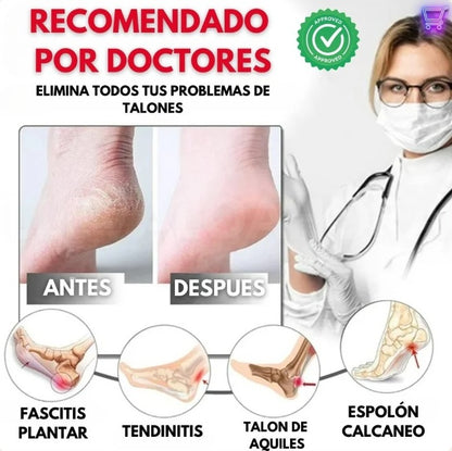 Talón Protec® Protector de Talón y pies Alivia el dolor y protege tus pies al caminar total comodidad